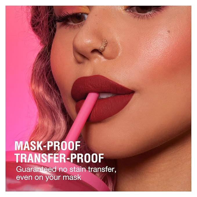 6pcs Nude Lip Liner and Lipstick Makeup Set, 3 Velvety Matte Liquid Lipsticks + 3 Matching Smooth Lip Liner One Step Lips Makeup Kits Waterproof Long Lasting Matte Lipstick Gift SetLip Liner and Lipstick (Set E, 6)