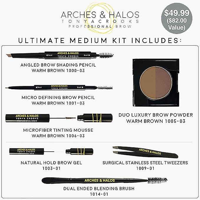 Arches & Halos - Ultimate Brow Hero Kit