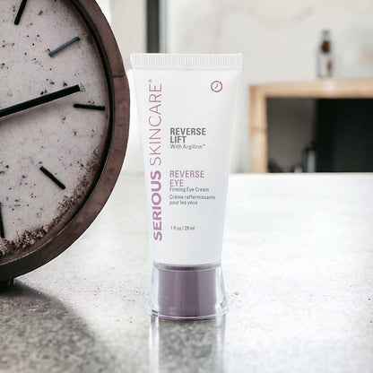 Serious Skincare - Reverse Lift Eye Cream Moisturizer with Peptides - Skin Firming Wrinkle Formula - Temporarily Lift & Firm Eye Lids and Eye Area – Women, Men - 1 Fl. Oz.