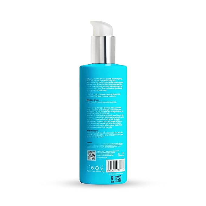 Dead Sea Daily Moisturizing Lotion for Dry Skin | Moisturizing Body Lotion & Body Moisturizer With Dead Sea Minerals | Anti-Aging Quick Absorption Into Extra Dry Skin | Skincare Body | 260fl