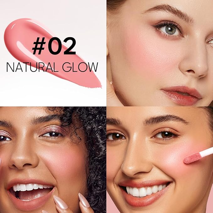Liquid Cream Blush Stick Makeup for Cheeks |