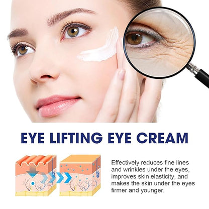 Sea Gril Anti Wrinkle Serum, Peg-8 Complex Anti Wrinkles Essence, Glozie Eye Serum, Anti Aging Firm Eye Cream, Glozie Instant Eye Lift Cream,Temporary Eye Tightener(2PCS)