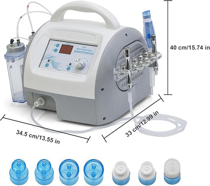 Elitzia 2 in 1 Hydro Dermabrasion Diamond Microdermabrasion Machine Skin Peeling Water Beauty Machine Water Peel System Skin Cleansing ETWD006