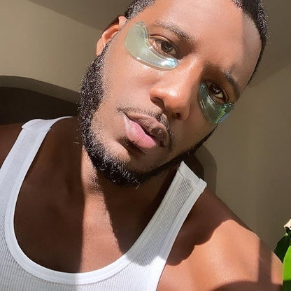masque BAR Hydrogel Aqua Eye Patches (6 Pairs) with Hyaluronic Acid and Collagen, Korean Under Eye Skincare Treatment, Moisturize & Hydrate Skin Around Eyes, Reduce Fine Lines, Wrinkles