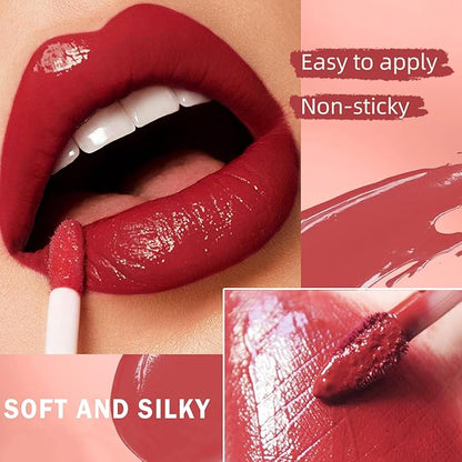 3 in 1 Brown Lip Gloss and Lip Gloss