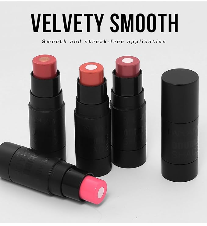 Sandwich Blush Stick Matte Non-greasy Silky 2In1 Double (03#, /0.28oz) 8g