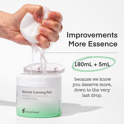 Niacinamide, Centella & Hyaluronic Acid Serum Pad - Korean Brighten, Soothe & Deep Moisturize Skincare, Pre-Soaked Toner Pads for Face - Dermatologist Tested Daily for Blemish-Prone or Sensitive Skin