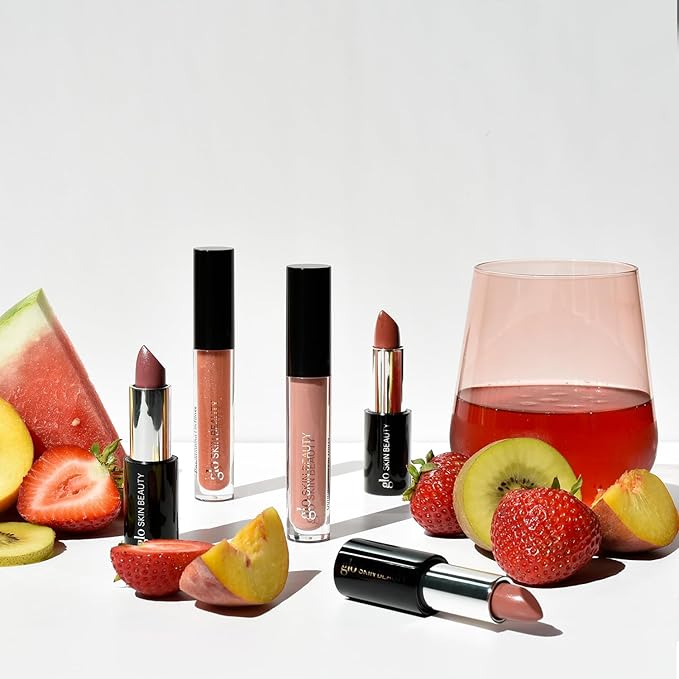 Glo Skin Beauty Satin Lipstick (Roaring 20s) | Nourishing Longwearing Lip Stick Packed with Skincare Benefits