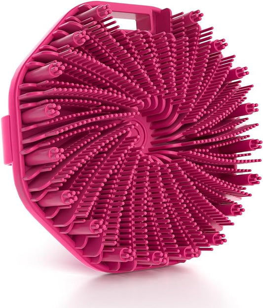 Silicone body scrubber, exfoliating body