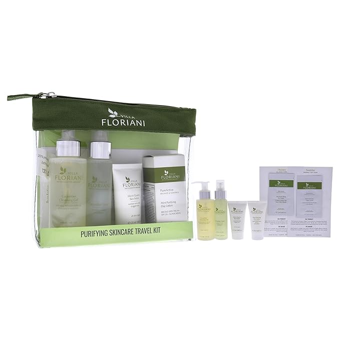 Villa Floriani Purifying Skincare Travel Kit
