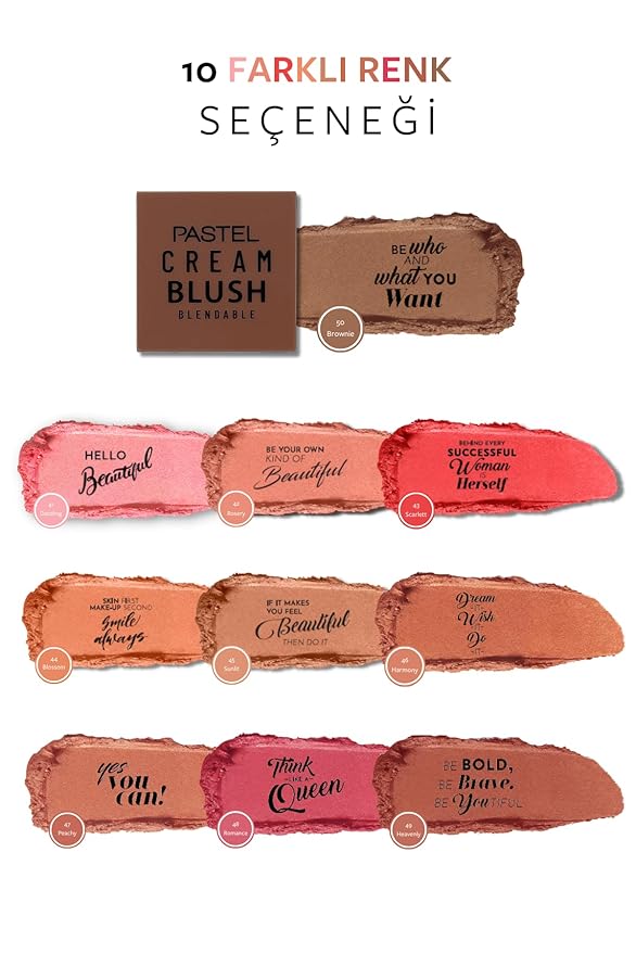 Pastel Cream Blush 50 | Fresh | Healthy | 0.. 18 oz