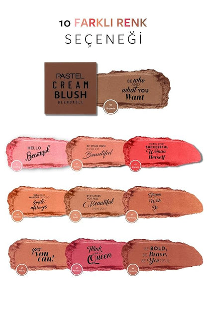 Pastel Cream Blush 50 | Fresh | Healthy | 0.. 18 oz