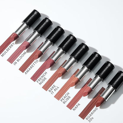 Glo Skin Beauty Satin Lipstick (Napa) | Nourishing Longwearing Lip Stick Packed with Skincare Benefits