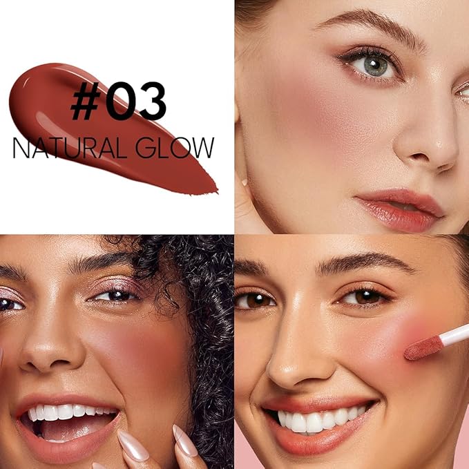 Liquid Cream Blush Stick Makeup for Cheeks |