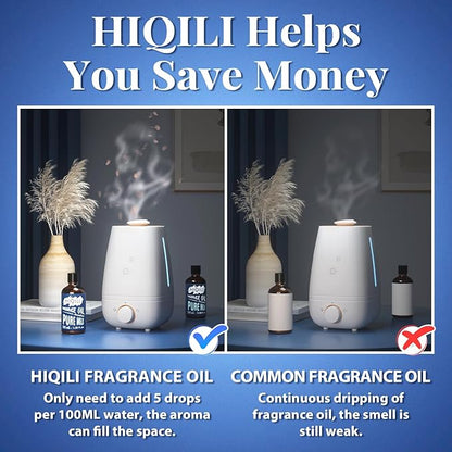 HIQILI Pure Milk Essential Oil 100ml - Gourmand Fragrance Oil for Diffuser, Laundry, Long Lasting Scented Oil for Soap, Bath Bomb, Candle Making 3.38 Fl Oz