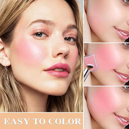 Cream Blush Stick with Brush,Waterproof Multi Cream Blush Skin M2