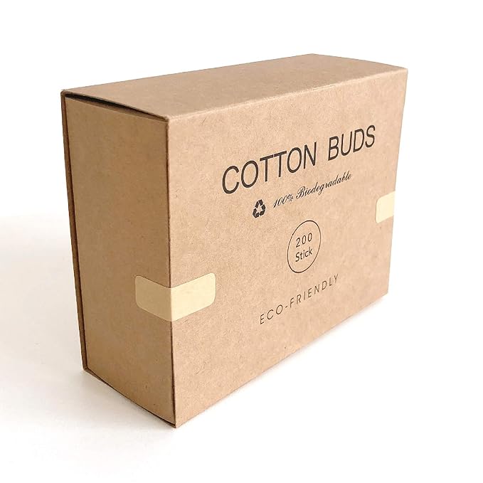 Bamboo cotton swabs 400 count