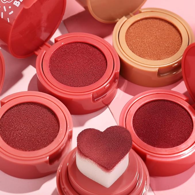 Cream Liquid Blush for Cheeks, Stamp Blush Pink Dewy Finish