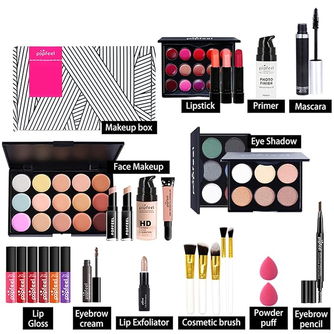 Multi-purpose Makeup Kit All-in-One Makeup Gift Set Colours