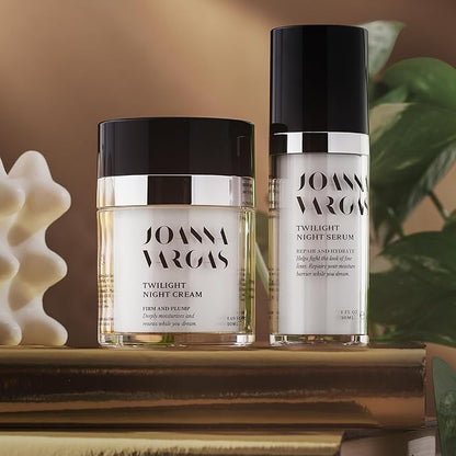 Joanna Vargas Face Serums for Anti Aging with Epidermal Growth Factors for Skin Restoration & Reconditioning - Revitalizing Night Face Serum for Women to Reduce Fine Lines - Hydrating Serum for Face