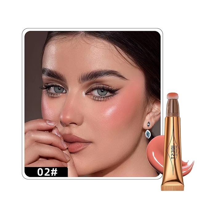 MAEPEOR Liquid Blush Stick Pink Cream Liquid Blush Cream Pink)