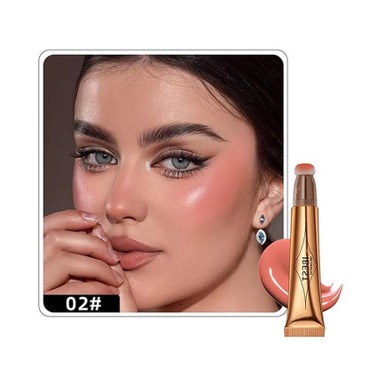 MAEPEOR Liquid Blush Stick Pink Cream Liquid Blush Cream Pink)