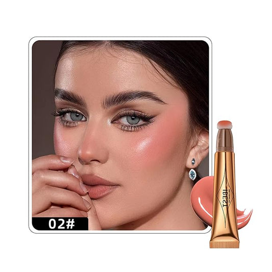 MAEPEOR Liquid Blush Stick Pink Cream Liquid Blush Cream Pink)