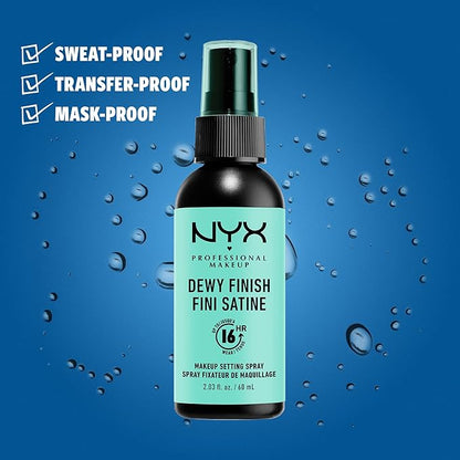NYX PROFESSIONAL MAKEUP Makeup Setting Spray - Dewy Vegan Formula