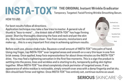 Serious Skincare INSTA-TOX Instant Wrinkle Smoothing