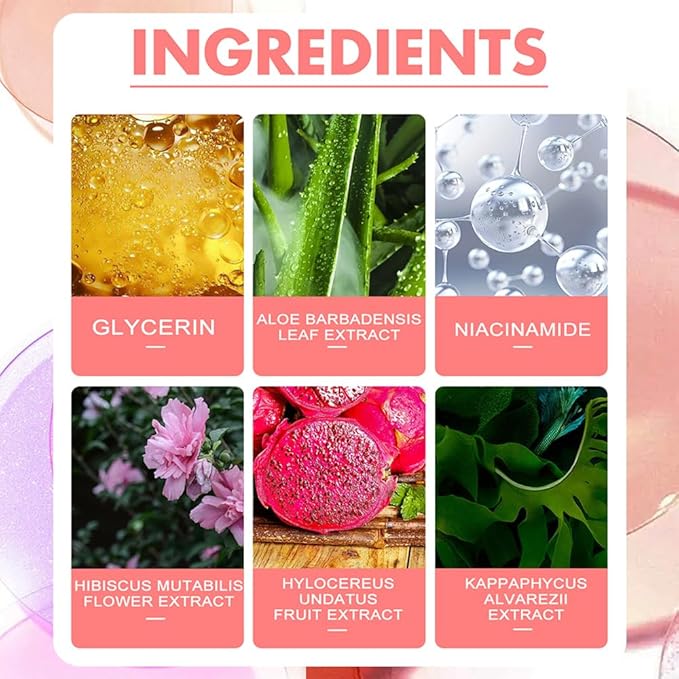 Cooling Water Jelly Tint,Multi-Use Cheek and Lip Stain,Water Jelly Tint Blush Stick,Natural Lasting Blush Lip Gloss - Buildable Watercolor Finish - 1,000+Swipes Per Stick - Vegan, Cruelty Free