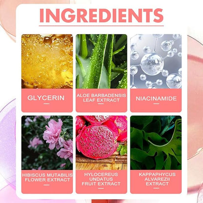 Cooling Water Jelly Tint,Multi-Use Cheek and Lip Stain,Water Jelly Tint Blush Stick,Natural Lasting Blush Lip Gloss - Buildable Watercolor Finish - 1,000+Swipes Per Stick - Vegan, Cruelty Free