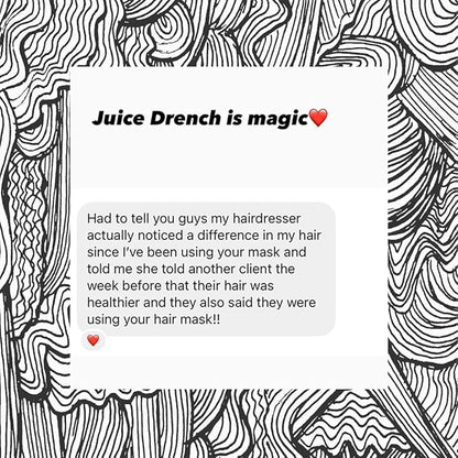 Natural Juice Drench Nourishing Hair Mask | Plant-Based, Cruelty-Free, Clean Haircare (5 oz | 147 mL)