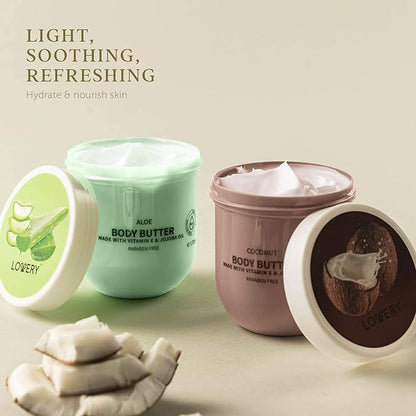 Mothers Day Gifts, Whipped Body Butter Scented Body Lotion Set - 36oz Beauty Spa Gift Set for Women & Men, Aromatherapy Shea Butter Lotion Moisturizing Cream, Mom Birthday Gift Box, Self Care Package
