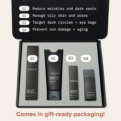 Limited Edition Men's Skincare Gift Set, Anti-Aging