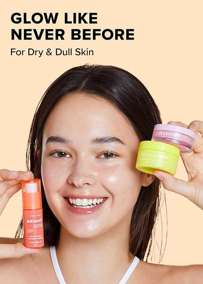 I DEW CARE Hydra Vibes 8-Hyaluronic Acid Moisturizer, 1.69 fl. oz. + Skincare Set - Vitamin To Glow Pack Bundle