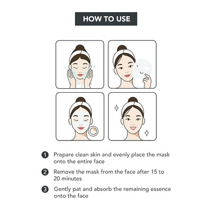 SKIN627 Bulk 12PK Face Masks Skincare, Korean Skincare, Facial Mask, Sheet Masks Korean (12PK Retinol with Pearl)