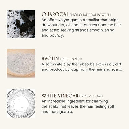 INNERSENSE Organic Beauty - Natural Detox Hair Mask | Cruelty-Free, Clean Haircare (6 fl oz |177 ml)