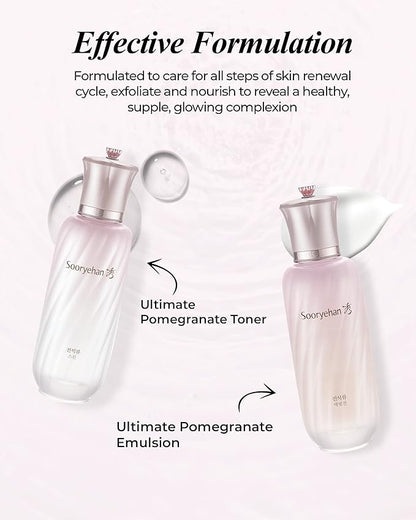 Sooryehan Ultimate Pomegranate (Skincare Set, 12.3fl