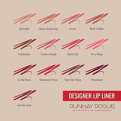 Runway Rogue Designer Liner Lip Pencil, Matte Blush-Pink Lip