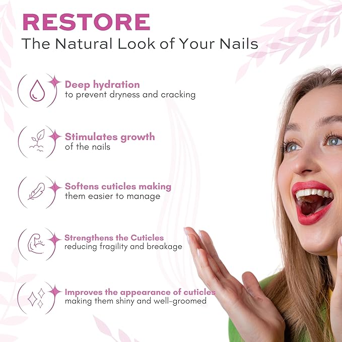 Pics Nails Professional Cuticle Oil - Lemon Cuticle Softener for Nails & Cuticle Care - Nail Oil Cuticle Repair Treatment with Sunflower Seed Oil 12ML Cuticle Oil Bottle with Brush Applicator
