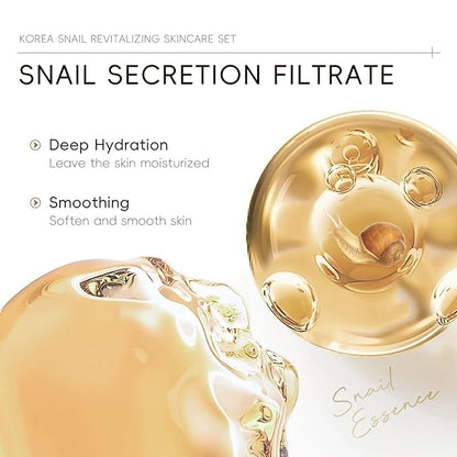 Skin Care Sets & Kits Facial Beauty Skincare Gifts For Teenage Girls with Cleanser,Toner,Serum,Eye Cream,Face Cream, Firming Hydrating Skin Care Christmas Gifts