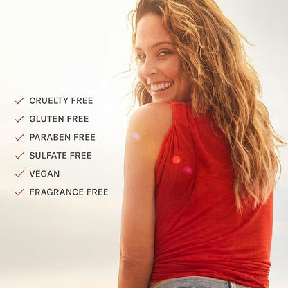 Josie Maran Ultra Hydrating Serum with Organic Argan Oil for Full Body Care - Refine Wrinkles and Crepiness - Argan Milk Intensive Hydrating Body Renewal Serum - Unscented (6.7 Oz)