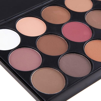 15 Colors Eyeshadow Makeup Palette Cosmetic Contouring Kit