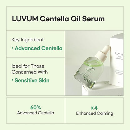 Calming Repair Cica Oil Serum, Centella Essence, 40% Moisture Oil, 1.01 fl. oz
