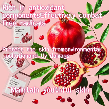 Facial mask Moisturizing face Mask - 10 Sheets, Deep Hydration, Improves Dry Skin, Sheet Mask, skincare for All Skin Types