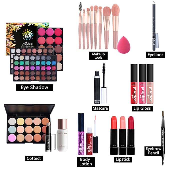 Multi-purpose Makeup Kit All-in-One Makeup Gift Set Colours