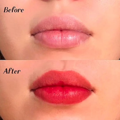 Moroccan Lip Stain Clay Pot & Lip Gloss: Natural Long Lasting Lipstick for Women, Moroccan Lip and Cheek Tint - Authentic Morocco Lip Clay Pot, Natural Lipstick Blush