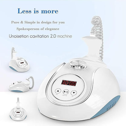 Elitzia Body Shaper Skin Care Tools Belly Waist Massager 9 Levels of Energy ET1804N (White)
