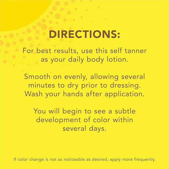 Jergens Natural Glow Sunless Tanning Lotion, Self Tanner, Fair to Medium Skin Tone, Daily Moisturizer, 7.5 Oz (Pack of 2)