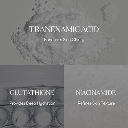 VT COSMETICS TX Toning Essence 1000 Shot, Tranexamic Acid Serum with Niacinamide, Glutathione for Radiant Glass Skin Face, Dark Spots, Acne Scar, Sensitive Skin Care, Korean Skincare, Fragrance-Free